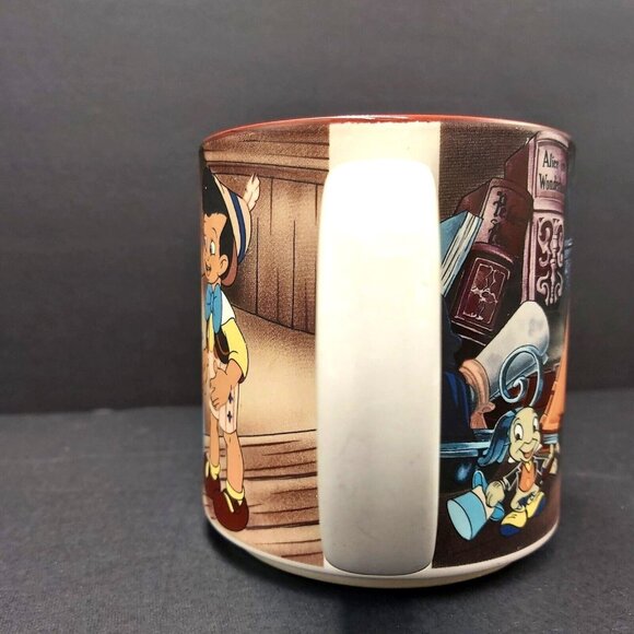 Disney PINOCCHIO Mug Geppetto Figaro Cleo Coffee Tea Cup Classic Art-Vintage - Picture 7 of 11